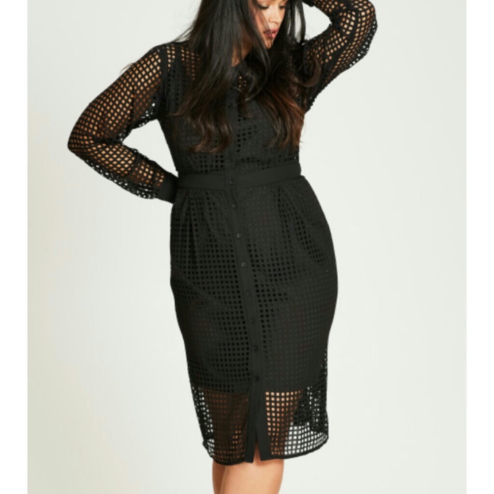 Button Front Dress
